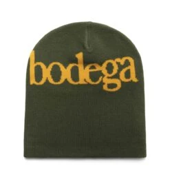 SERIF BEANIE -Bodega BodegaSERIFBEANIEOLIVEOSBDGA AW22 302 0003 5