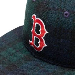 X New Era / Harris Tweed RED SOX 59FIFTY -Bodega BodegaXNEWERAHARRISTWEEDREDSOX5950NAVY60226375 4