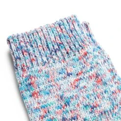 TIE DYE CREW SOCK -Bodega DruthersTIEDYECREWSOCKTURQUOISEOSSK2001 3