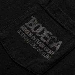 HAZE FOR BODEGA SOUVENIR POCKET TEE -Bodega HAZEFORBODEGASOUVENIRPOCKETTEEBLACKSBDGA HAZE 2022 101 0001 3