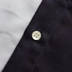 BRUSH BUTTON UP -Bodega IISEBRUSHBUTTONUPBLACKWHITEMFW22 02 02 3