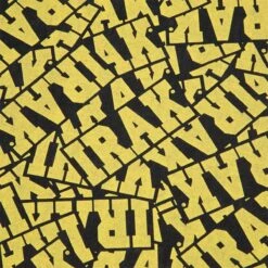 IRAK ALL OVER PRINT BANDANA -Bodega IrakIRAKALLOVERPRINTBANDANABALCKYELLOWOSIRAK SU21 20 4