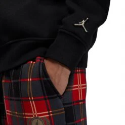 Air Jordan ESSENTIAL HOLIDAY PLAID FLEECE CREW -Bodega JordanBrandESSHOLPLDFLCCREWBLACKRATTANSDV1574 010 4