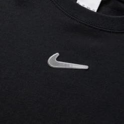 Nike WOMENS SPORTSWEAR SWOOSH CREW -Bodega NIKESPORTSWEARSWOOSHCRWBLACKWHITEXSDR5632 010 3