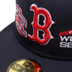NEW ERA 59FIFTY BOSTON RED SOX HISTORIC CHAMPS FITTED CAP -Bodega NewEra5950HISTORICCHAMPS12471BOSREDOTCNAVY760288293 4