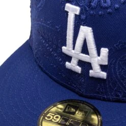NEW ERA 59FIFTY LOS ANGELES DODGERS SWIRL FITTED CAP -Bodega NewEra5950MLBSWIRL12763LOSDODOTCBLUE760288093 4