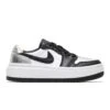 WOMEN'S AIR JORDAN 1 ELEVATE LOW -Bodega NikeAIRJORDAN1ELEVATELOWMTLLCSLVRBLK WHT WHTOYX5.5DQ8561 001 1