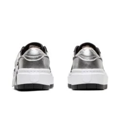 WOMEN'S AIR JORDAN 1 ELEVATE LOW -Bodega NikeAIRJORDAN1ELEVATELOWMTLLCSLVRBLK WHT WHTOYX5.5DQ8561 001 3