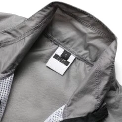 PACKABLE TRANSPARENT GRID NYLON FULL ZIP VEST -Bodega WhimGolfPACKABLETRANSPARENTGRIDNYLONFULLZIPVESTFOGSWG SS22 23 3