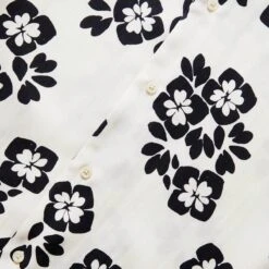 Fred Perry FLORAL PRINT REVERE SHIRT -Bodega fredperryFLORALPRINTREVERESHIRTECRUSM3692 4