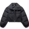 Helmut Lang HYBRID BOMBER JACKET -Bodega helmutlangHYBRIDBOMBERBLACKSM10HW101 1