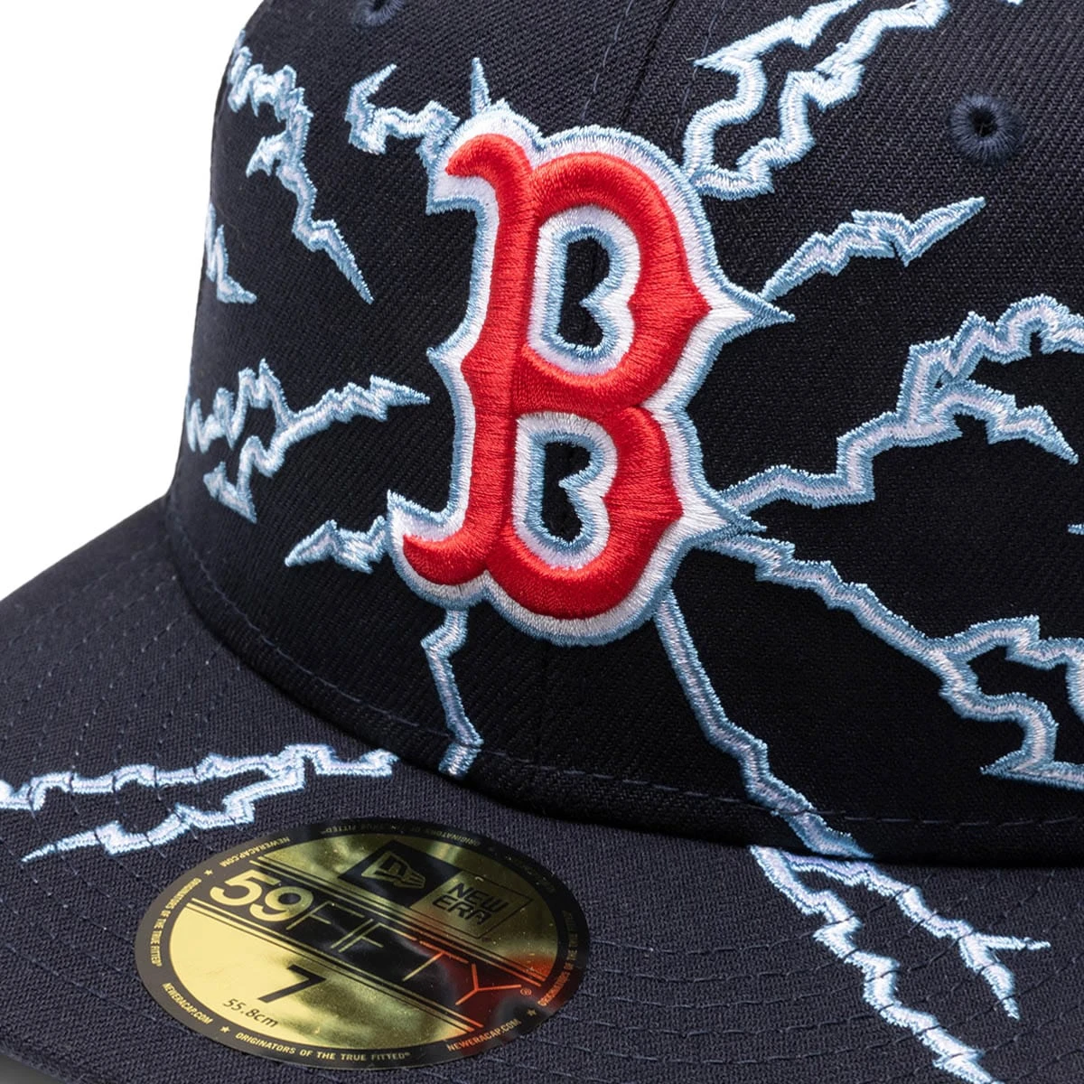 NEW ERA 59FIFTY ELECTRIFY BOSTON RED SOX FITTED CAP 6 NEW ERA 59FIFTY ELECTRIFY BOSTON RED SOX FITTED CAP - Image 4