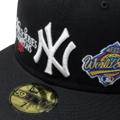 NEW ERA YANKEES CHAMPION 59FIFTY FITTED CAP -Bodega neweraYANKEESCHAMPION59FIFTYBLACK60185221 4