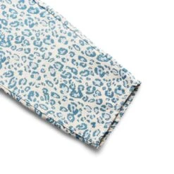 Pleasures ECLIPSE CHEETAH BEACH PANT -Bodega pleasuresECLIPSECHEETAHBEACHPANTCREAMBLUEP20W010 4