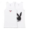 Pleasures X PLAYBOY TANK TOP (2 PACK) -Bodega pleasuresXPLAYBOYTANKTOP 2PACK WHITESP22PB031 WHITE 1