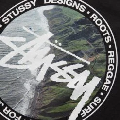 Stüssy COASTLINE TEE -Bodega stussyCOASTLINETEEBLACKS1904817 3